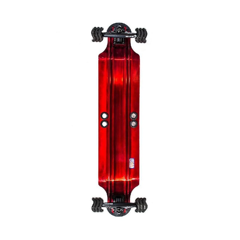 Shiver Shark Aluminum 38″ Drop Down Longboard Complete