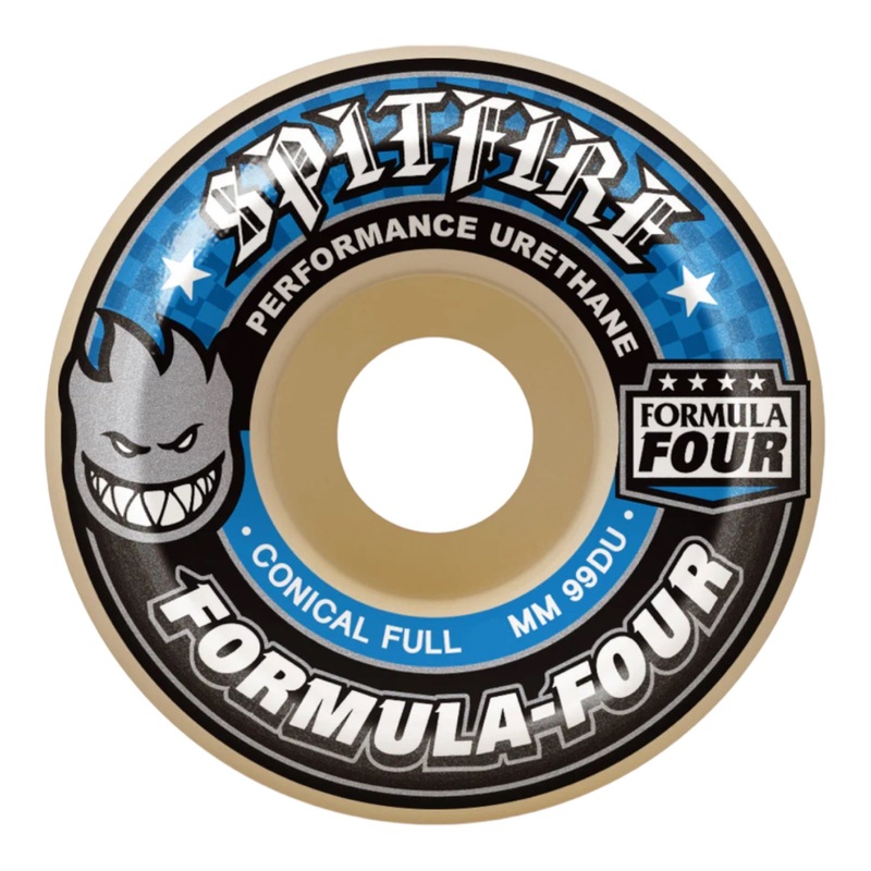 SPITFIRE FORMULA FOUR WHEELS CONICAL FULL 58MM 99D 58mm