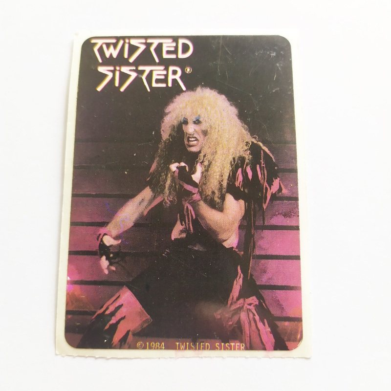 Twisted Sister Music Sticker