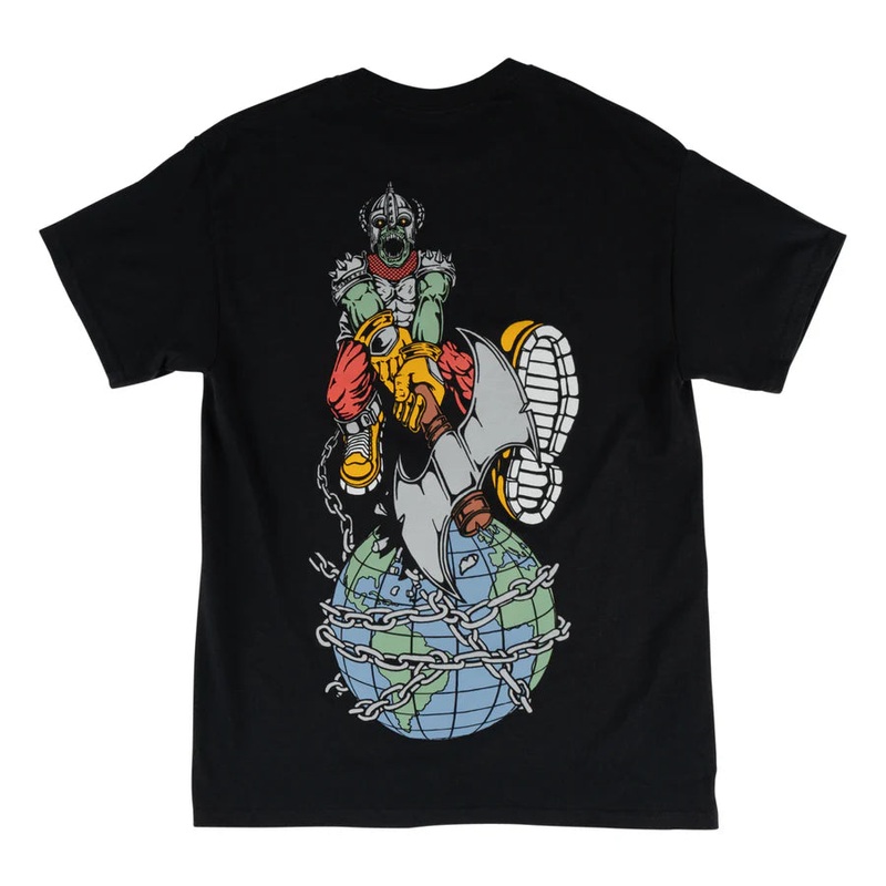 WELCOME UNCHAINED T-SHIRT Small Black