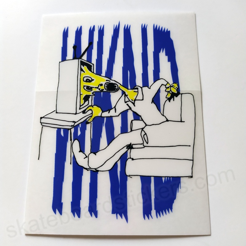 WKND Skateboards Skateboard Sticker – 9.5cm high approx