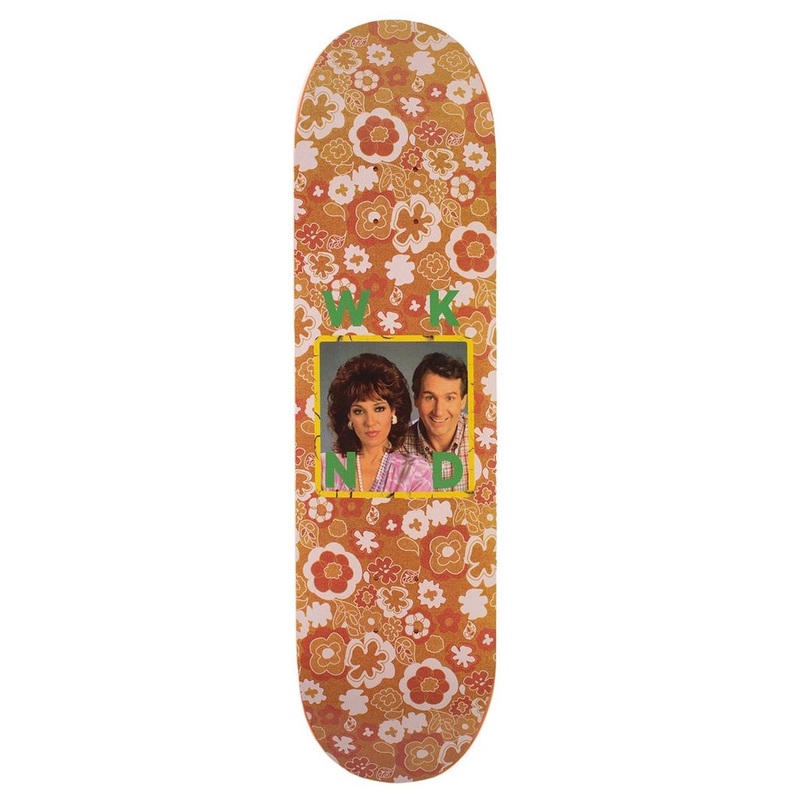 WKND TEAM DATE SERIES AL + PEGGY DECK 8.37″ SKATEBOARD DECK