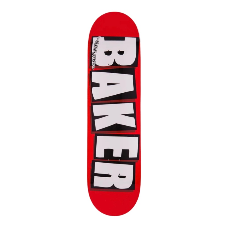 BAKER RED BRAND LOGO 8.5″ DECK 8.5