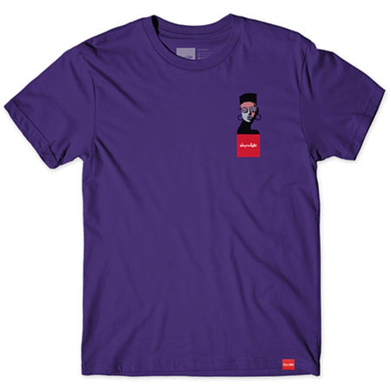 Chocolate Respect T Shirt Purple Large