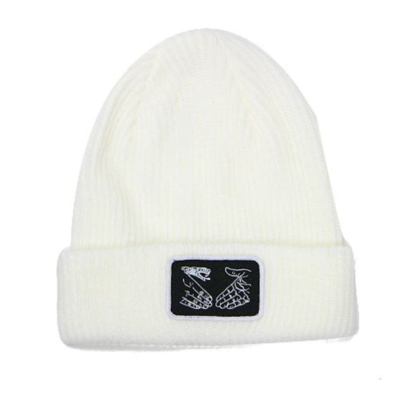 Doom Sayers Snake Shake Sailor Beanie White One size fits all