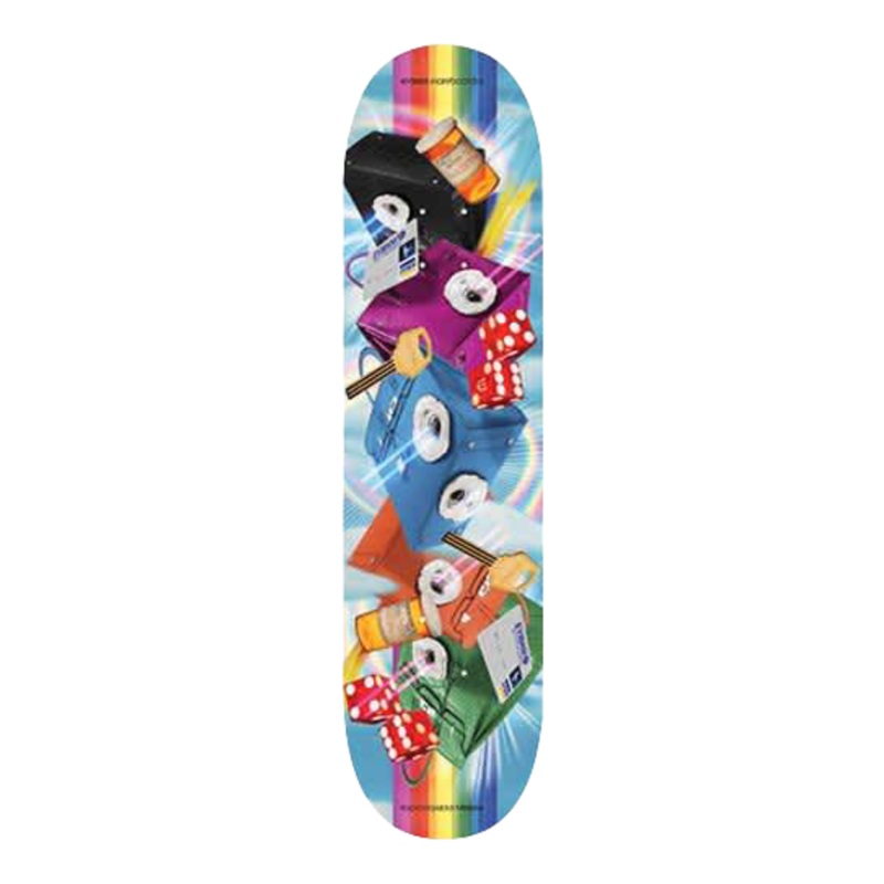 Evisen “Rainbow” Skateboard Deck 8.75 8.75