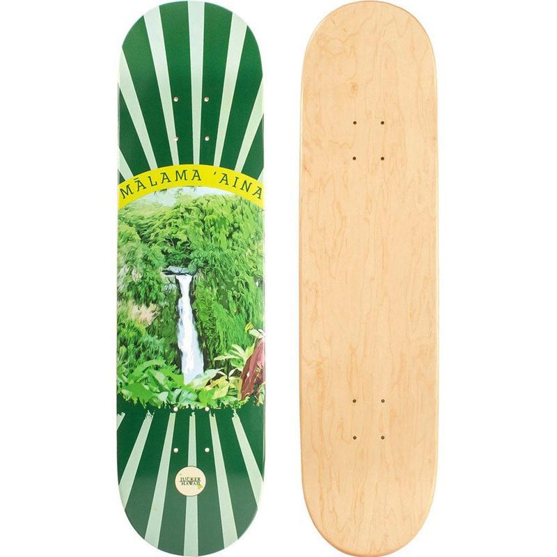 Jucker Hawaii Malama Aina 7.75 Skateboard Deck Deck