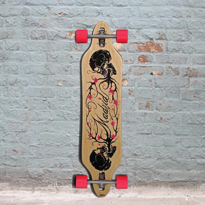 Madrid Twisted Tombstone Drop Through 38″ Longboard