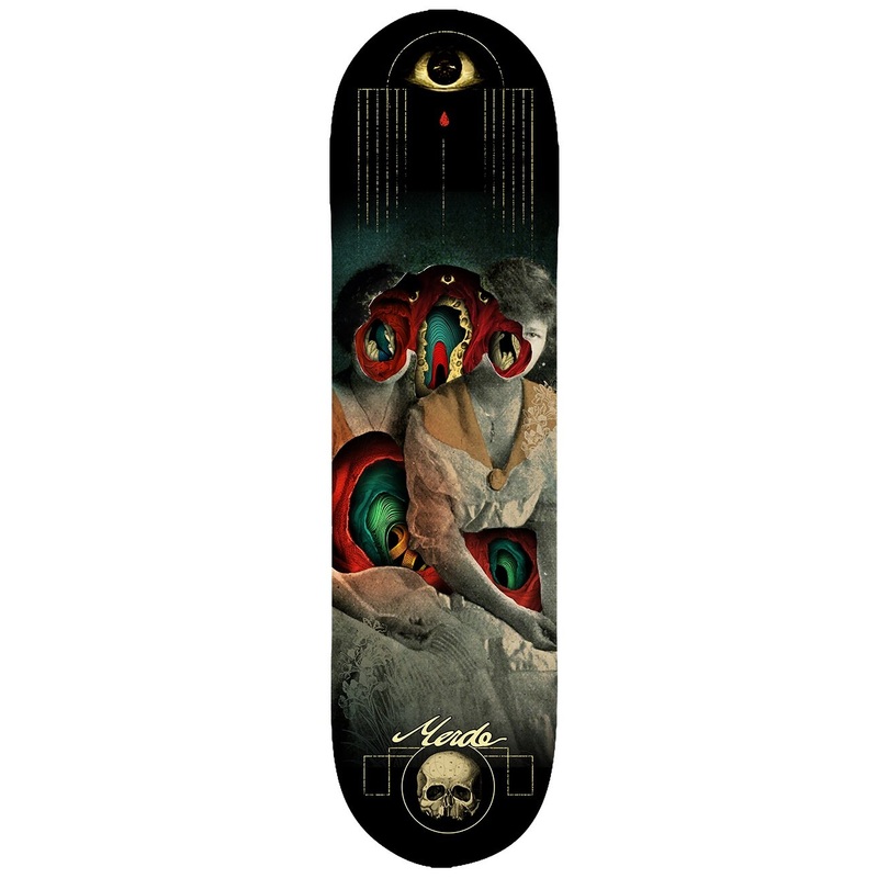 Merde Skateboards “Sisters” Assorted Sized Deck 8.5″