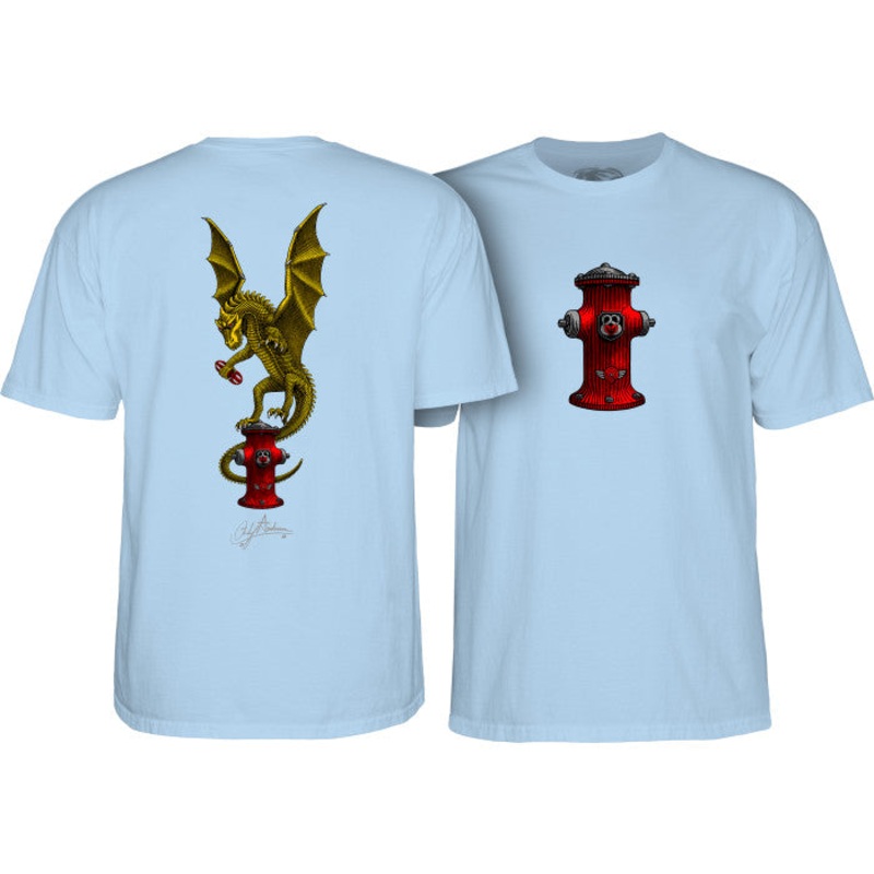 POWELL PERALTA ANDY ANDERSON “VAJRA” T-SHIRT Small Military Green