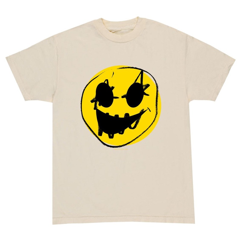 Quasi Haha T Shirt Faded Cream Medium