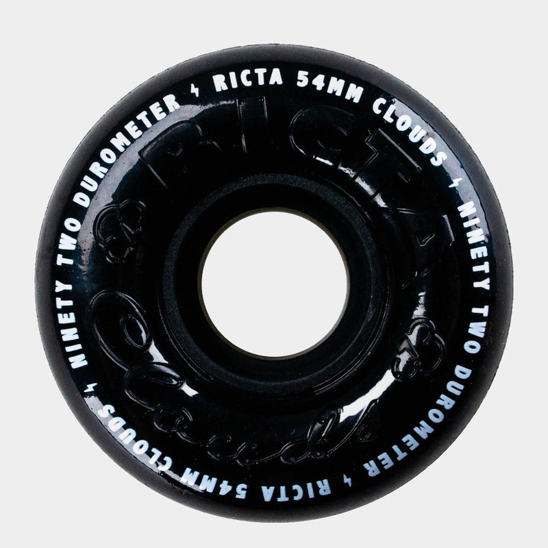 Ricta – 54mm – Clouds 92A Wheels – Black/ Black 54mm 92a