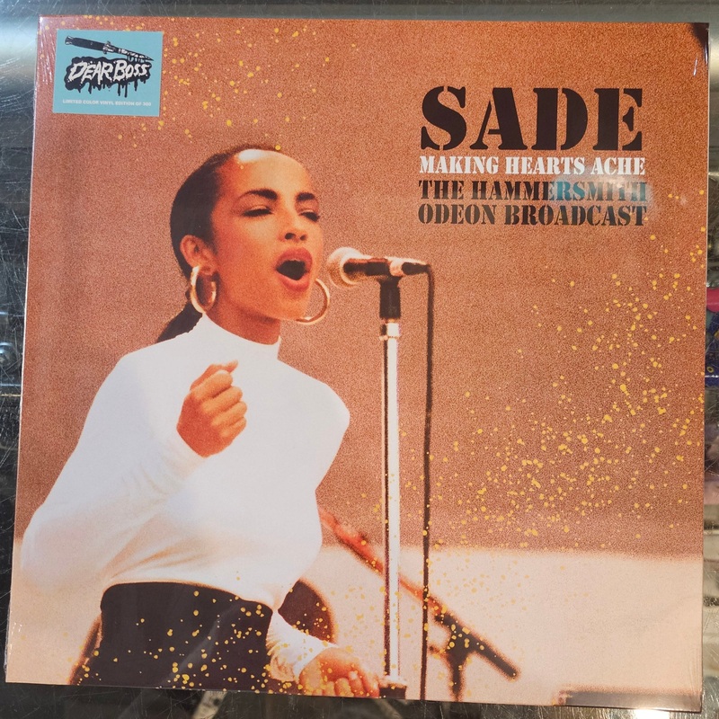 Sade – Making Hearts Ache – Live at Hammersmith Vinyl LP Record *Unofficial Release*