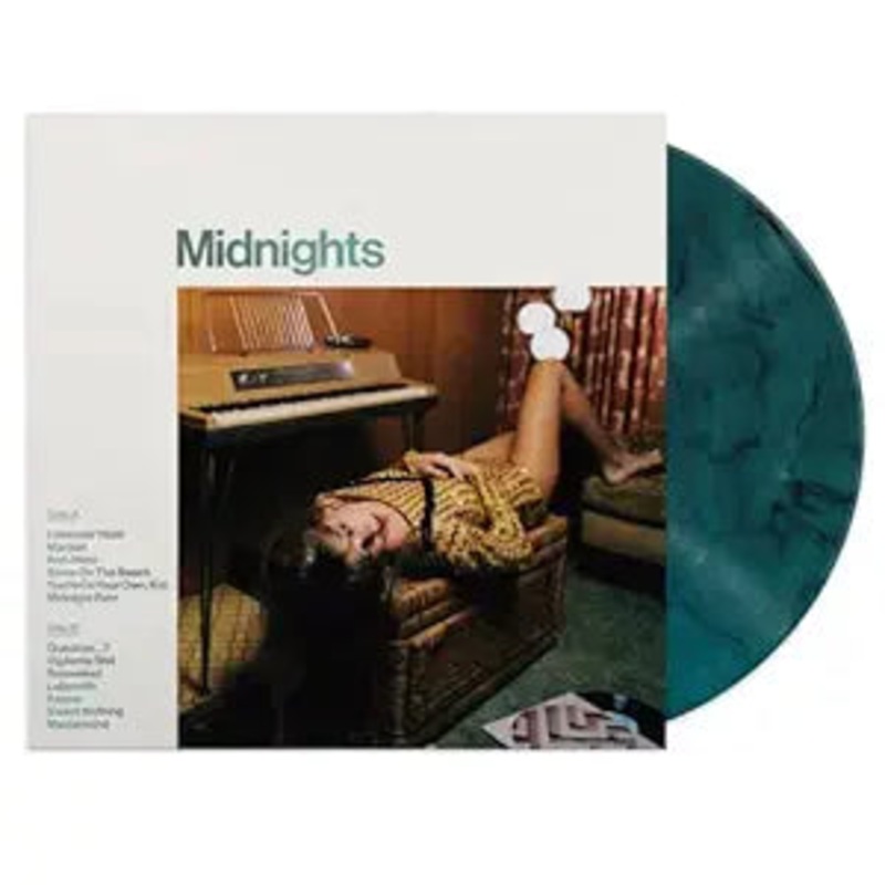 Taylor Swift  Midnights (Jade Green Color Vinyl) LP Record