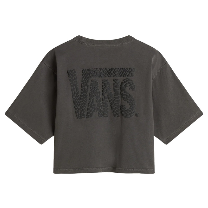 Vans Womens MTE Trail Boxy T Shirt Black Extra small