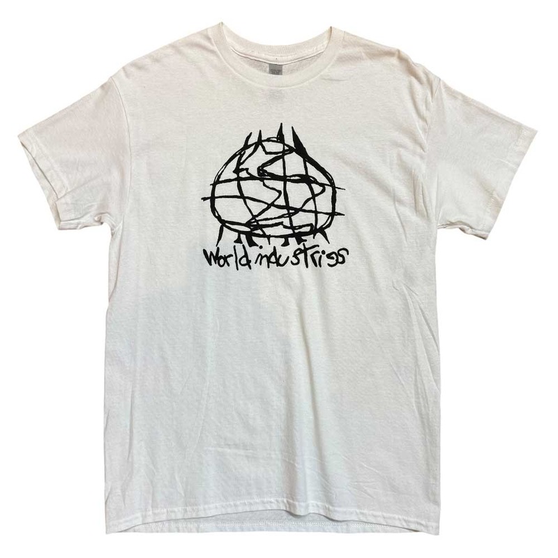 World Industries Tee Hand Written White MD