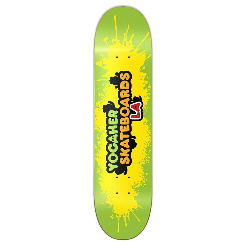 Yocaher Graphic Skateboard Deck  – CANDY Series – Sour 7.5″