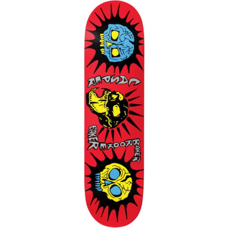 Baker Casper Wide Jaw Skateboard Deck 8.475″ 8.475″