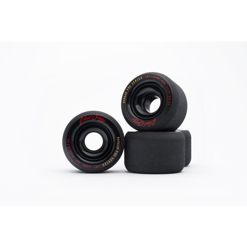 Blood Orange Morgan Pro Series 65mm/82A Black Wheels | set of 4 Blood Orange Morgan Pro Series 60mm/82A Black Wheels