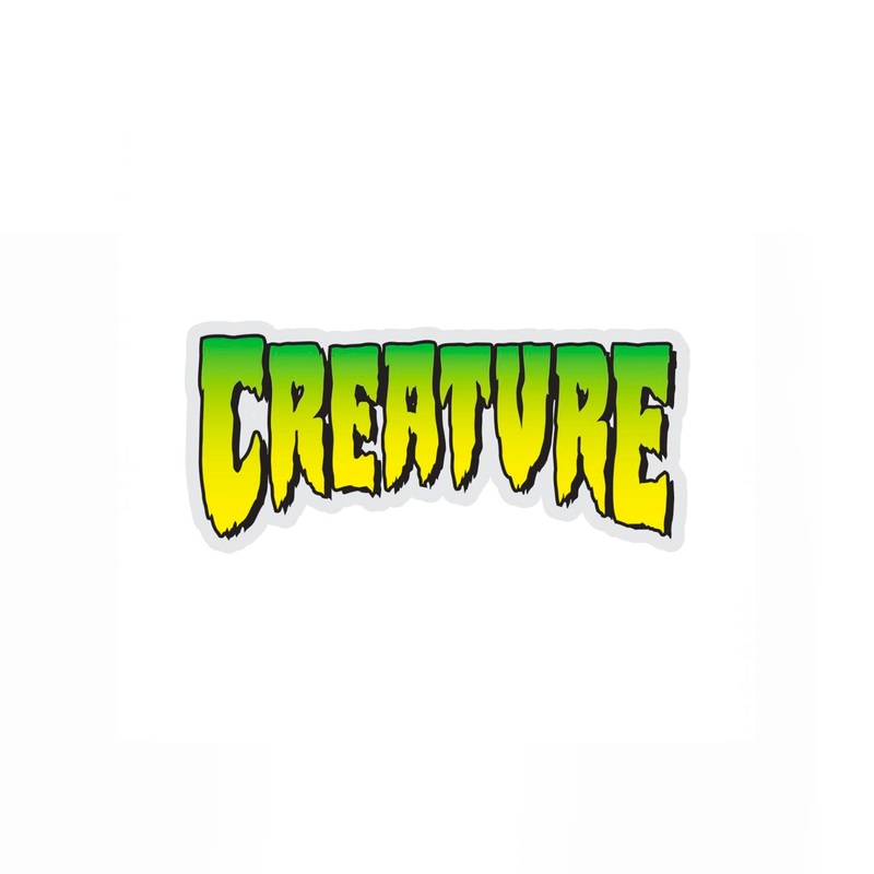 Creature Sticker Small – Black / Green