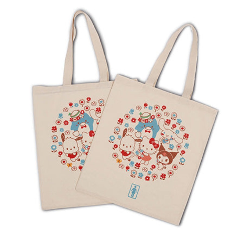 Girl Girl x Sanrio Team Kitty Tote Bag Natural One size fits all