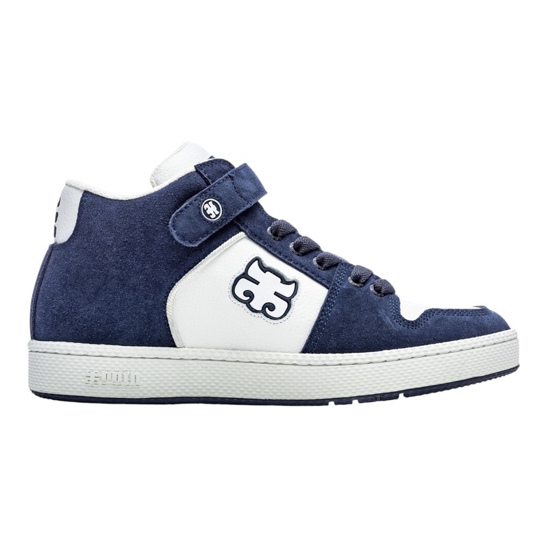 IPath Grasshopper Navy Suede Blue White Leather 9