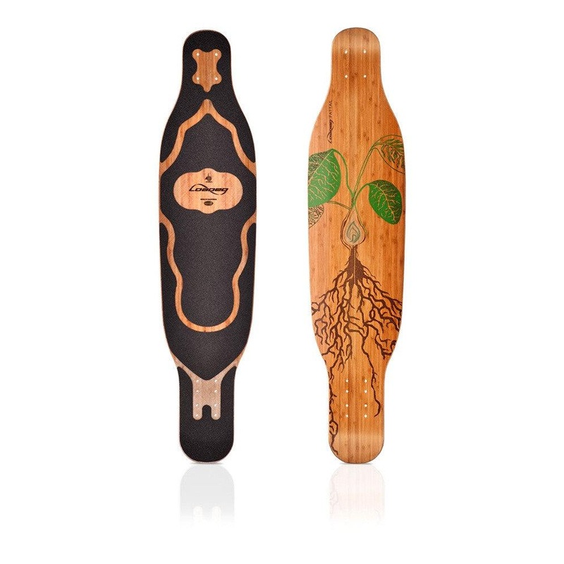 Loaded Fattail 38″ Longboard Deck Flex 1
