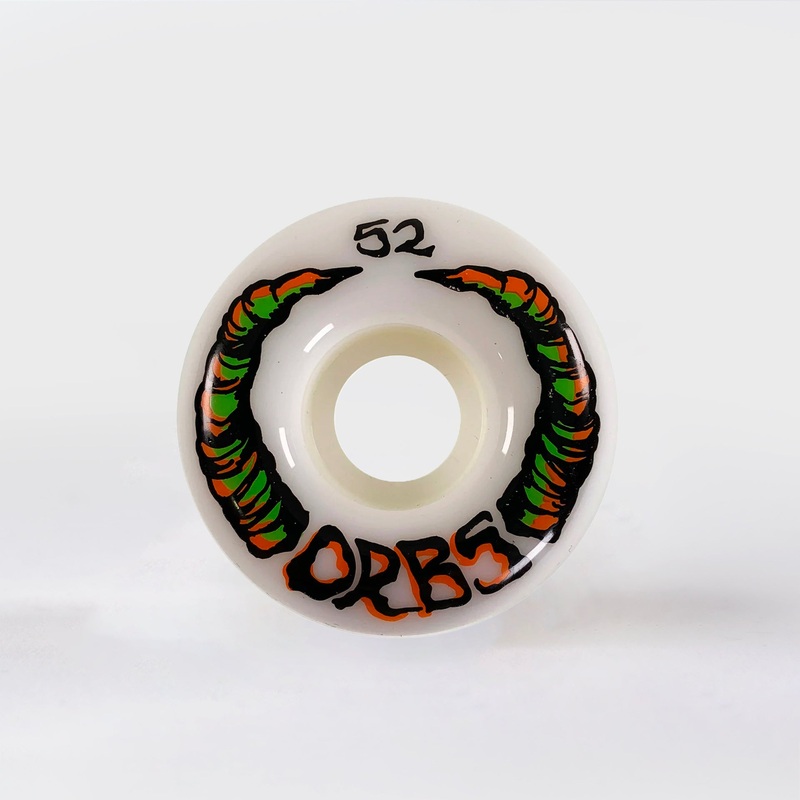 Orbs – 52mm – 99a – Apparitions – White 52mm