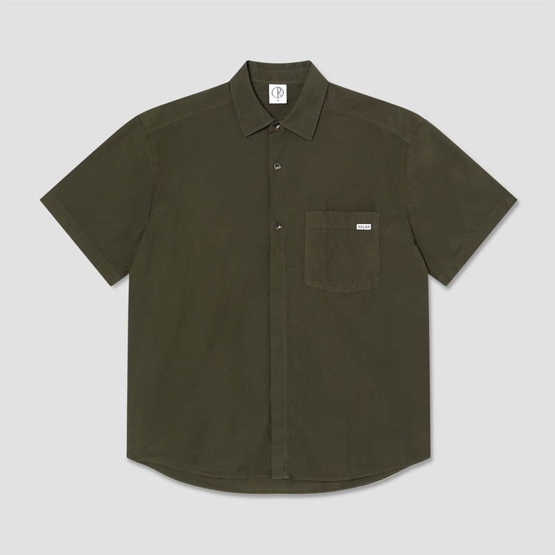 Polar Mitch Shirt Dirty Black Small