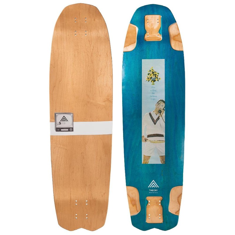 Prism Theory V2 36″ Cop Caller Series Longboard Deck Deck