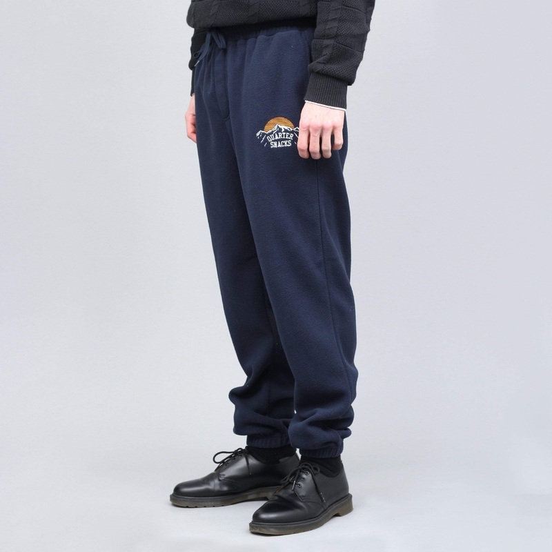 Quartersnacks Fleece Pant Navy Small
