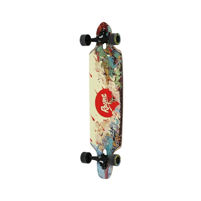 Rayne Flight 38″ Drop Through Longboard Complete