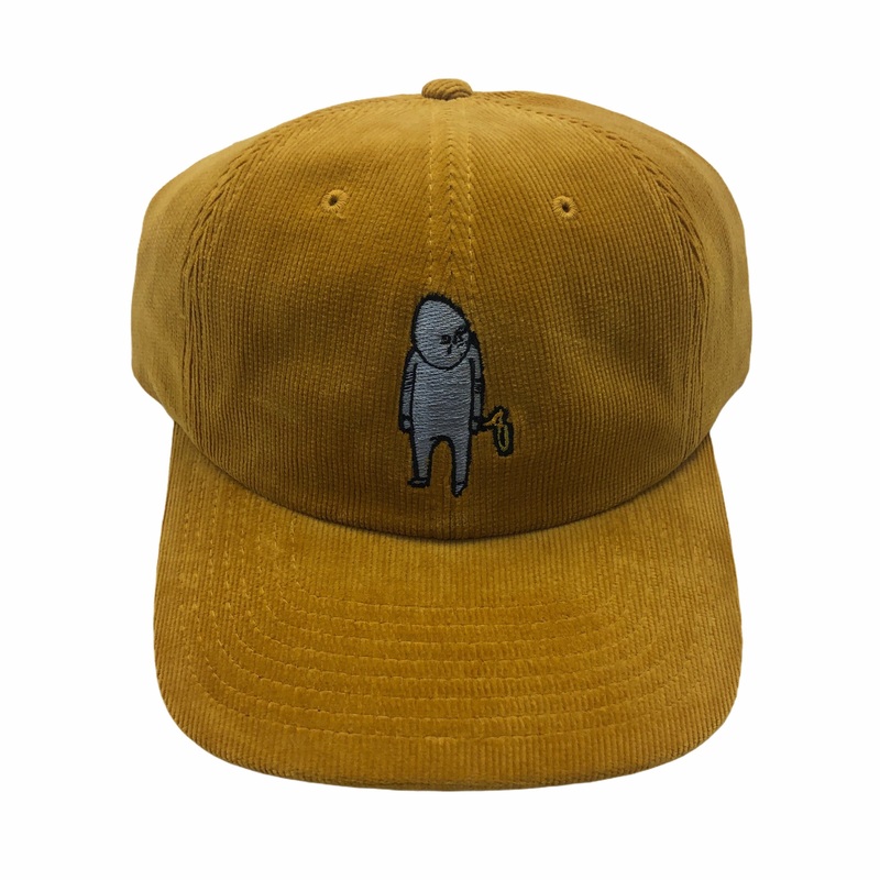 RELIEF STRAP BACK HAT CORDUROY BUTTERSCOTCH OS Butterscotch