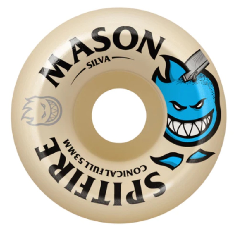 Spitfire 99a Formula Four Mason Burn Squad Conical Full Skateboard Wheels 53mm 53mm