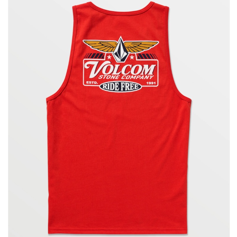 Volcom Revel Tank Top Medium Navy