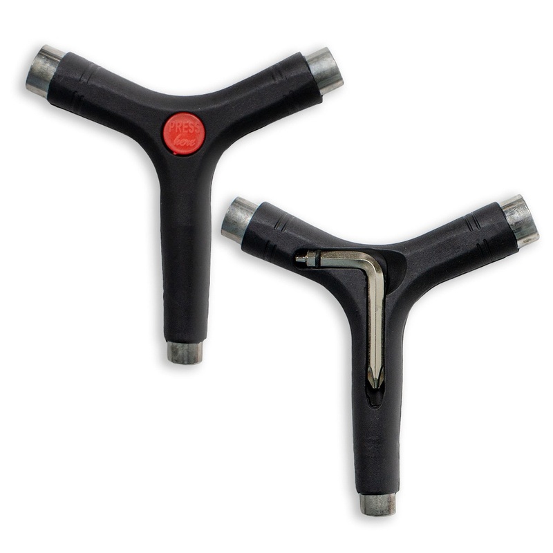 YOCAHER Y SKATE TOOL BLACK OS Black