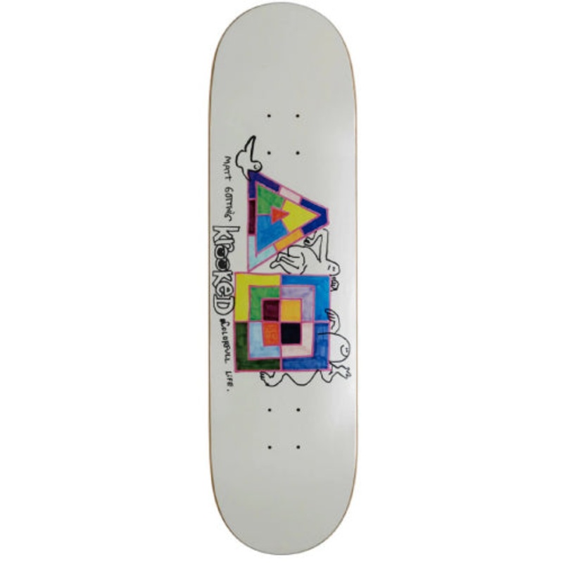Krooked Matt Gottwig Life Skateboard Deck 8.38″ 8.38″