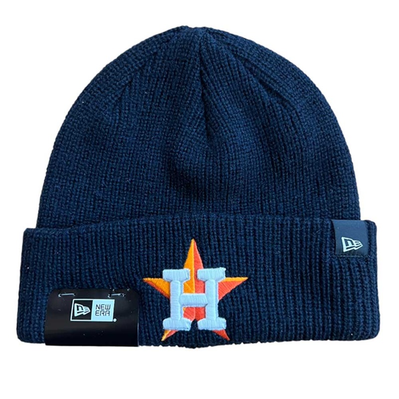 Merlino Wool Knit Navy Houston Astros Beanie New Era
