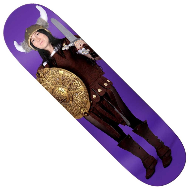 Nicole Viking 8.38×32.25 Real Skateboard Deck