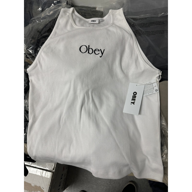 OBEY ROSE MONTI TANK S White