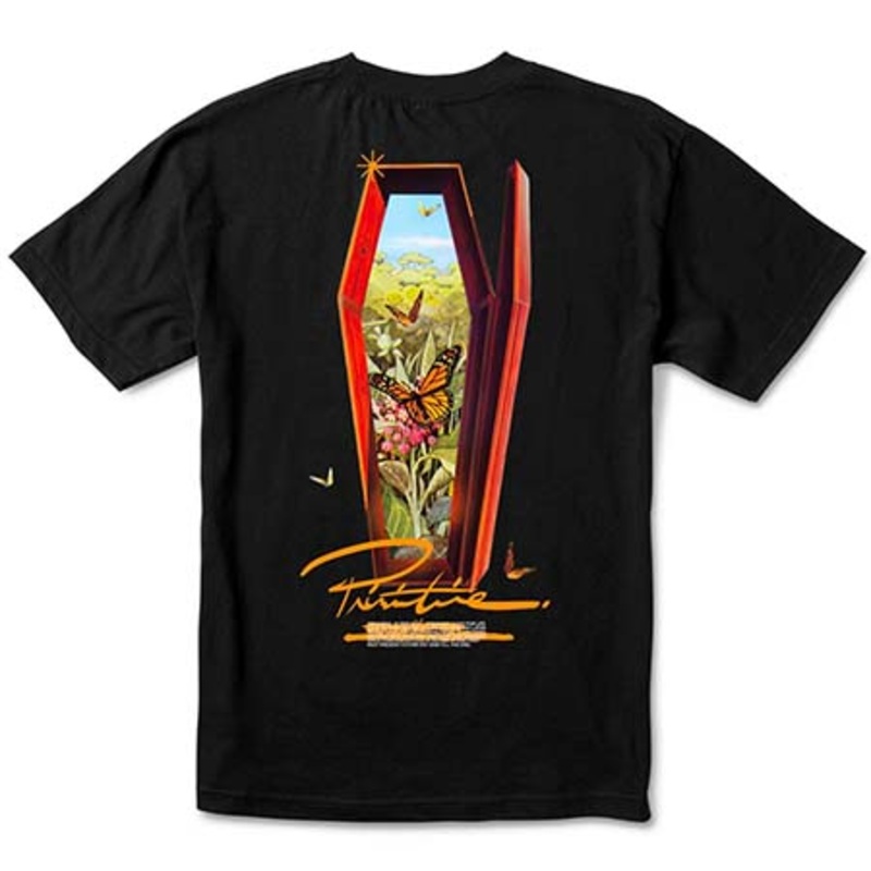 Primitive Skateboarding Vessel T Shirt Black Medium