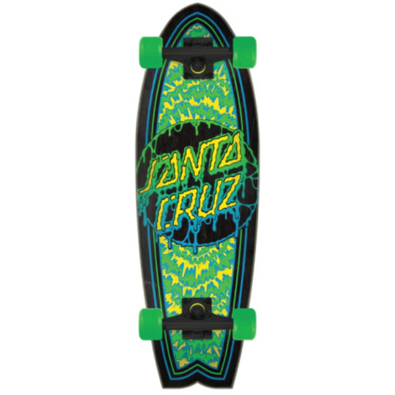 Santa Cruz Toxic Dot Shark Cruiser Complete 27.7″ 27.7″