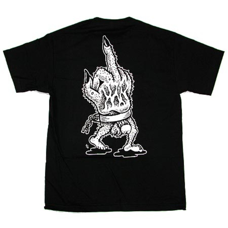 Sketchy Tank FU T Shirt Black Medium