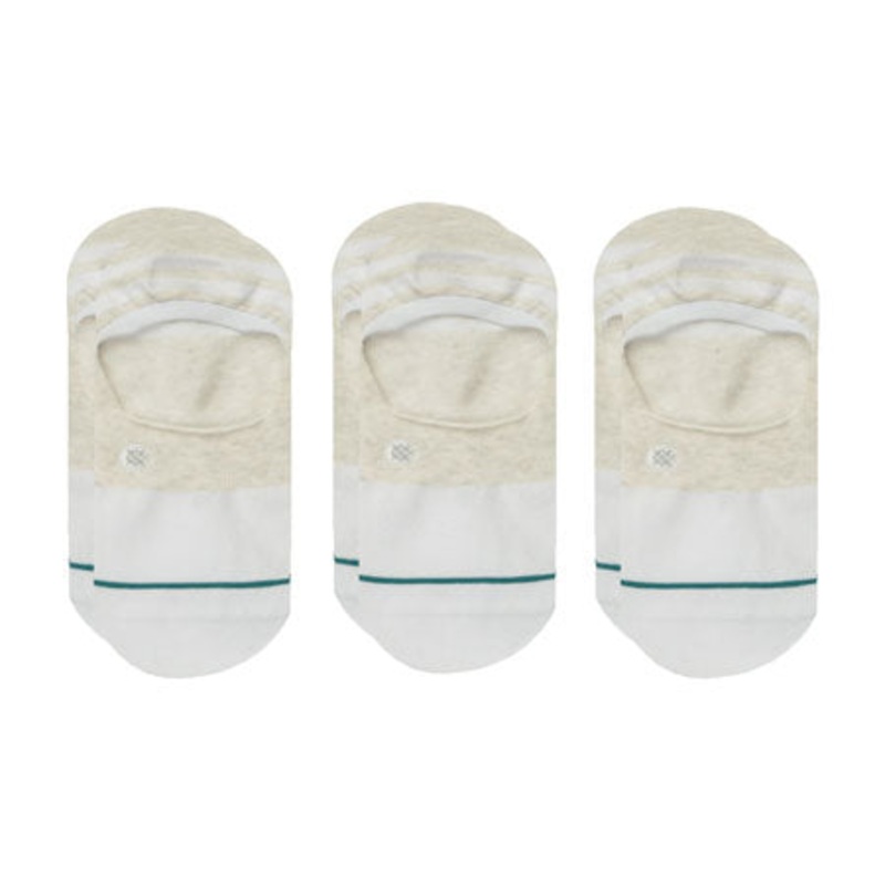 Stance Gamut Super Invisible 3 Pack Socks White Medium