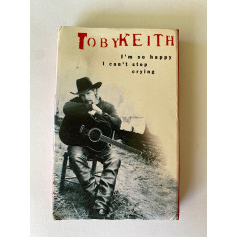 Toby Keith  I’m So Happy I Can’t Stop Crying Cassette *USED 1997 RELEASE*