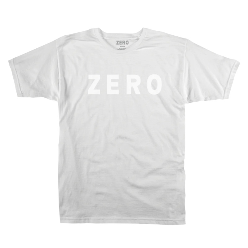 ZERO ARMY T SHIRT WHITE/WHITE S