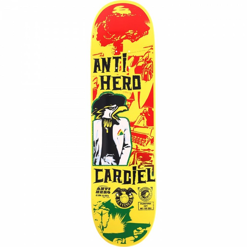 Antihero Cardiel Selectors 8.62″ Skateboard Deck Deck