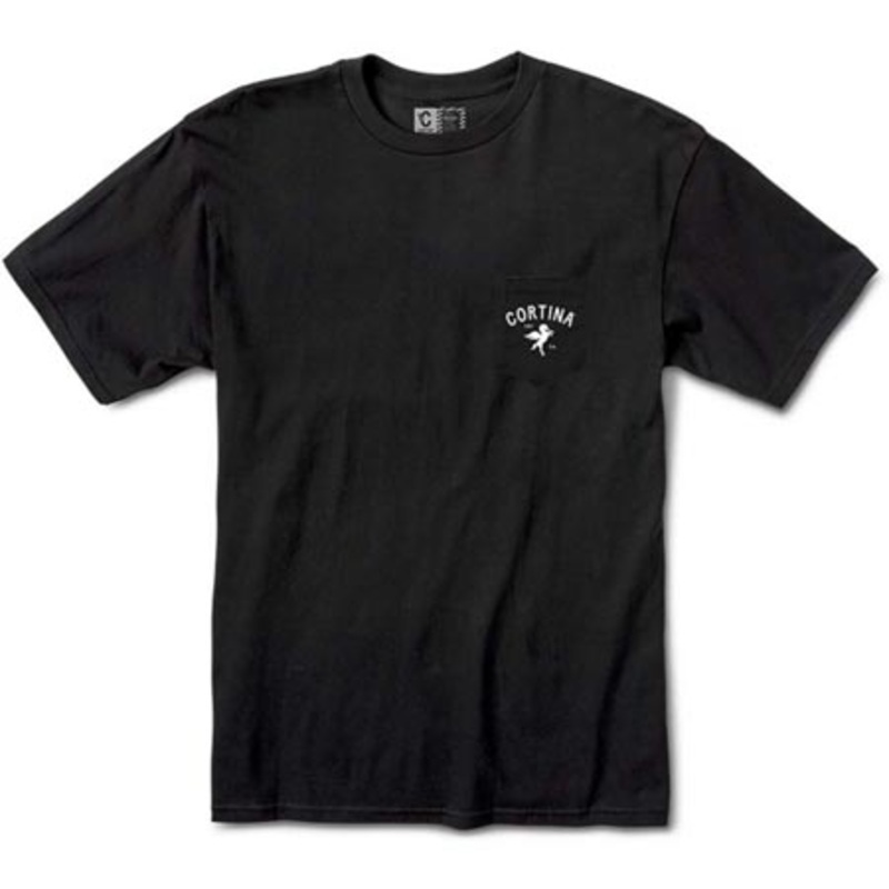 Cortina Pegasus Lock Pocket T Shirt Black Medium