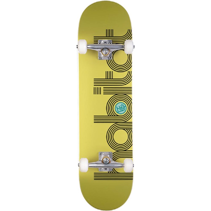 Habitat Ellipse Yellow 7.75″ Complete Skateboard Complete