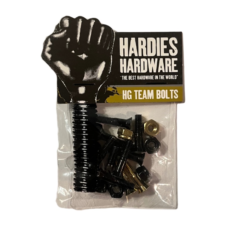 Hardies Hardware HG Team Allen Head Hardware .75″ (Black/Gold)